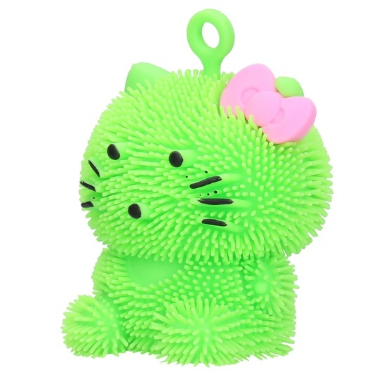 KOTEK KITTY świecący puffer ball gniotek 1