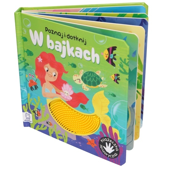 Sensoryczna książka W BAJKACH poznaj i dotknij 1