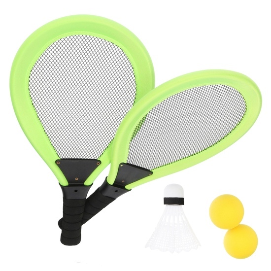 Rakietki zestaw do gry - badminton kometka piłki 1