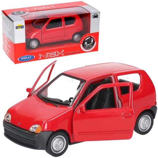 Auto FIAT SEICENTO model metalowy WELLY 1