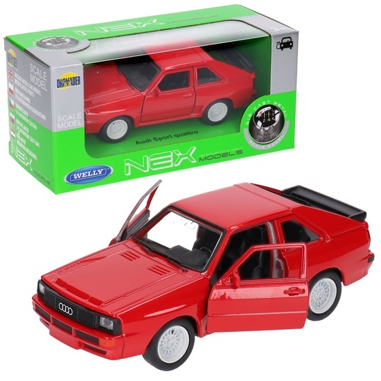 Auto AUDI SPORT QUATTRO model metalowy WELLY 1