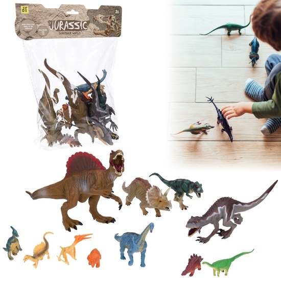 Figurki DINOZAURY zestaw Jurajski Park 1