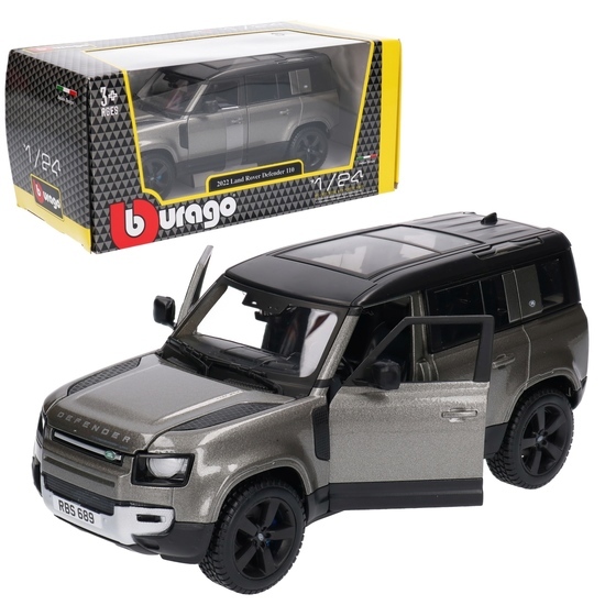Auto LAND ROVER DEFENDER 110 2022 BURAGO 1:24 (GRAFITOWY) 1