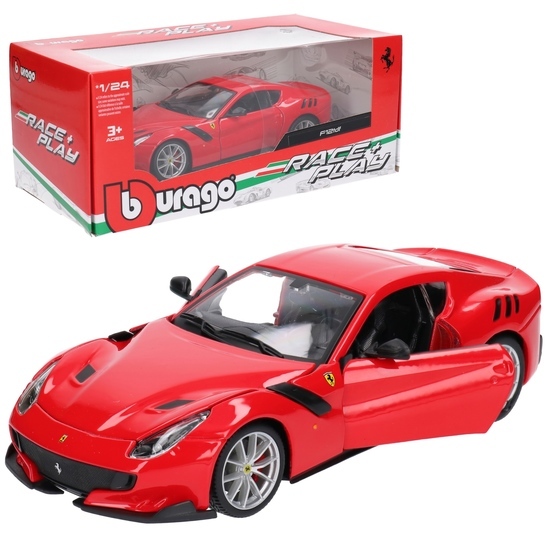 Auto PORSCHE F12 TDF model metalowy BURAGO 1:24 1