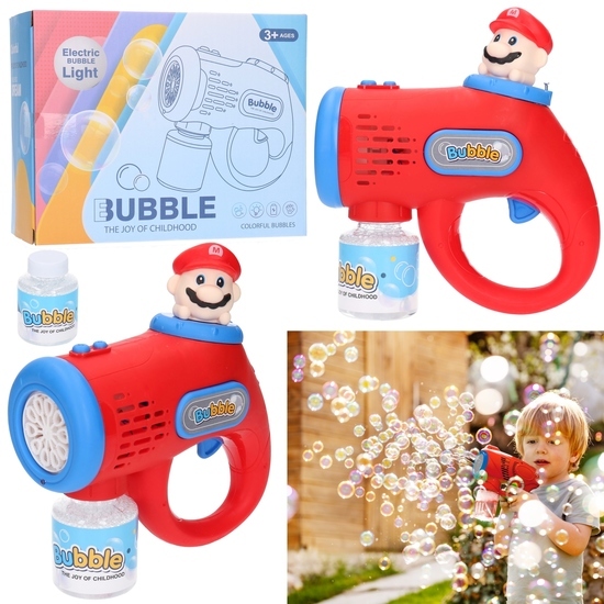 Pistolet na bańki mydlane LUDZIK MARIO 1