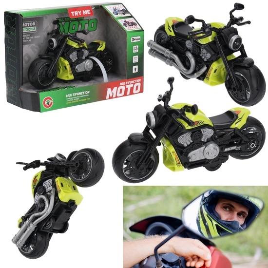 Motocykl CHOPPER dźwięk silnika i światło 1