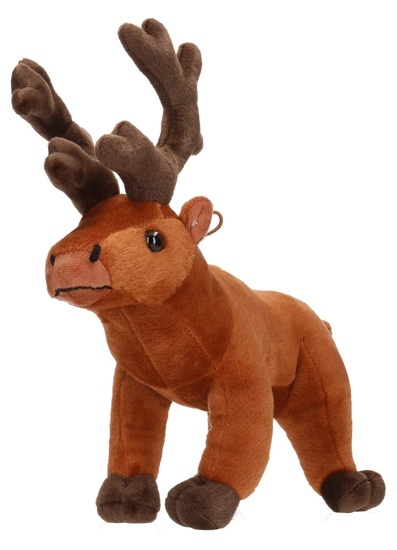 Maskotka ŁOŚ stojący 35cm 1