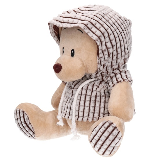 Maskotka MIŚ W BLUZIE 25cm 1