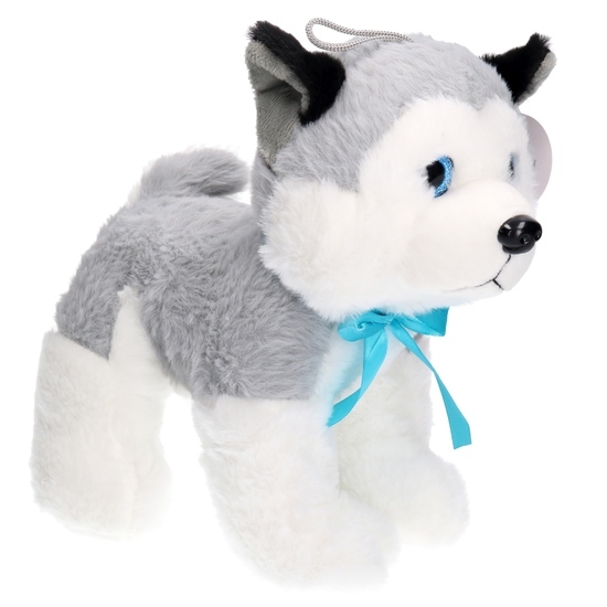 Maskotka PIES HUSKY z głosem 25cm 1