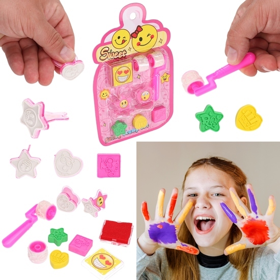 Pieczątki mini EMOTIKON  1