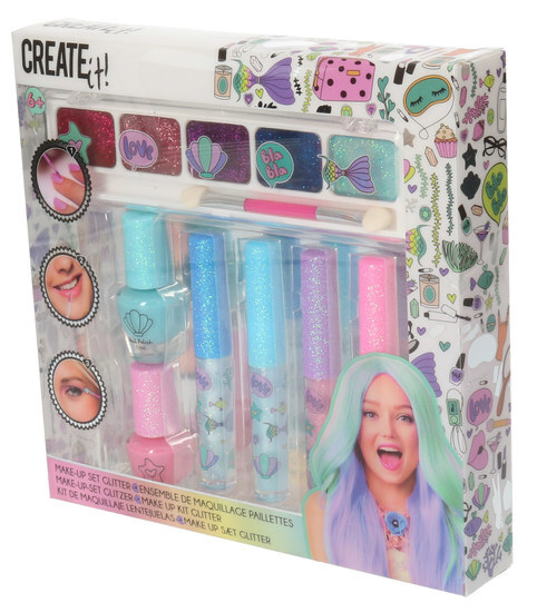 CREATE it zestaw do makijażu brokat 1