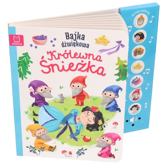 Książka dźwiękowa KRÓLEWNA ŚNIEŻKA bajka dźwiękowa 1