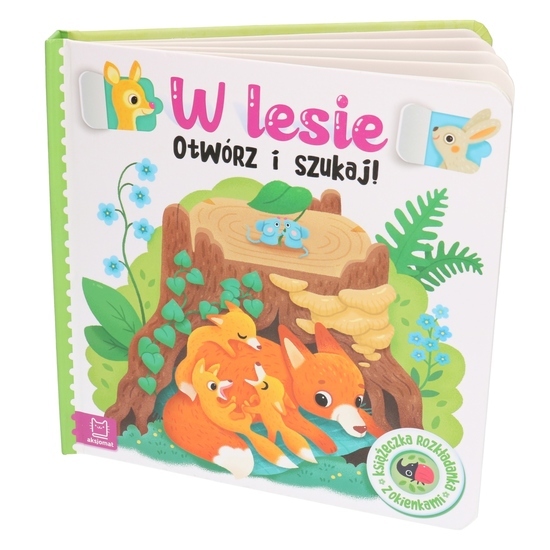 Książka W LESIE otwórz i szukaj  1