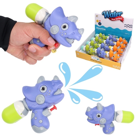 Pistolet na wodę DINOZAUR mini pistolecik display 1