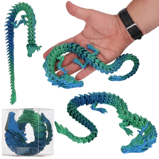 Figurka 3D Smok z drukarki, hit TIK TOKA 45cm 1