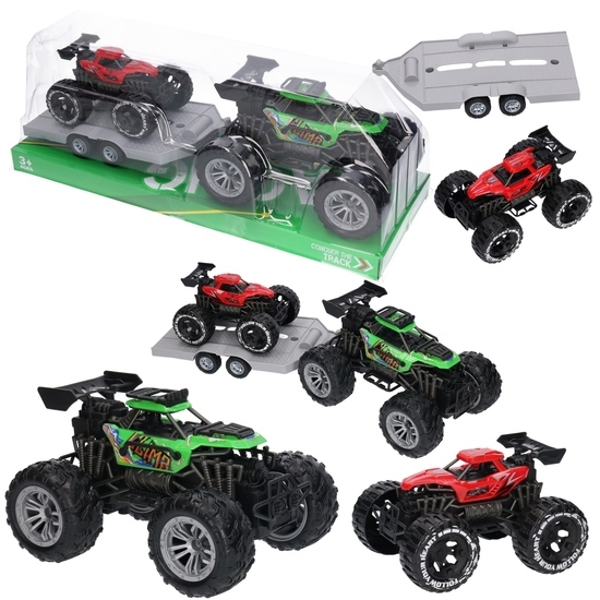 Auto terenowe z przyczepą - laweta, buggy 1
