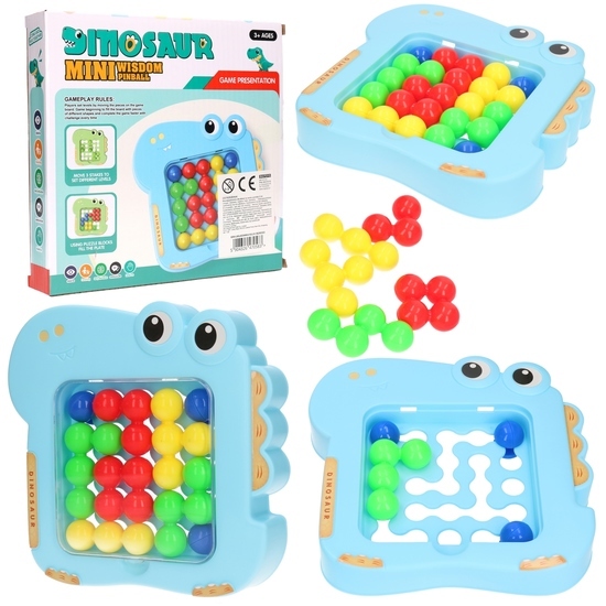 Układanka logiczna graj sam z sobą TETRIS - krokodyl 1