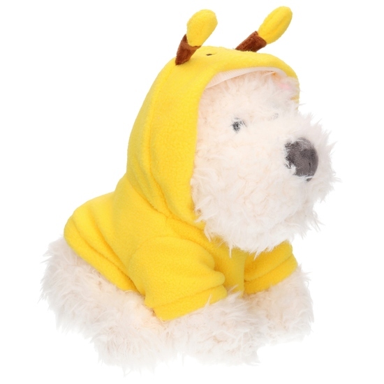 Maskotka PIES W BLUZIE 20cm West Highland white terrier 1