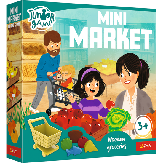 Gra planszowa dla dzieci Mini Market 1