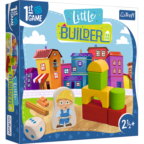Gra planszowa dla dzieci Little Builder 1