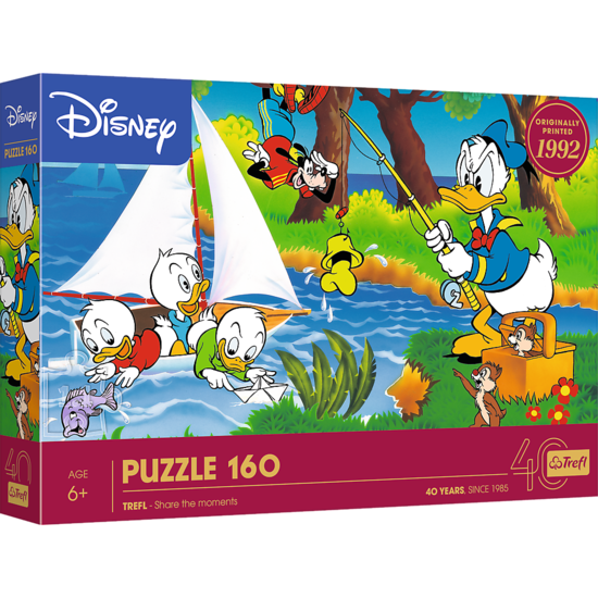 Puzzle 160 Przygoda nad jeziorem z efektem 3D 1