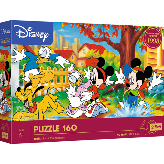 Puzzle 160 Zabawa w kałużach z efektem 3D 1