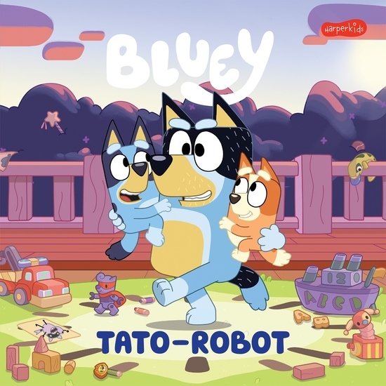 Książka BLUEY  TATO-ROBOT Moja czytanka 1