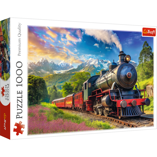 Puzzle 1000 Podróż Pociągiem 1