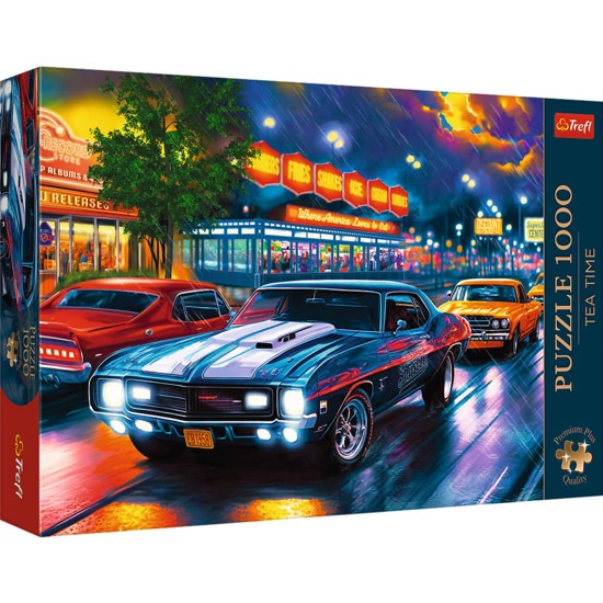 Puzzle 1000 Nocna Przejażdżka Premium Plus Quality, Tea Time 1