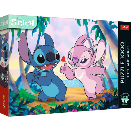 Puzzle 1000 Stitch & Angel Premium Plus Quality 1
