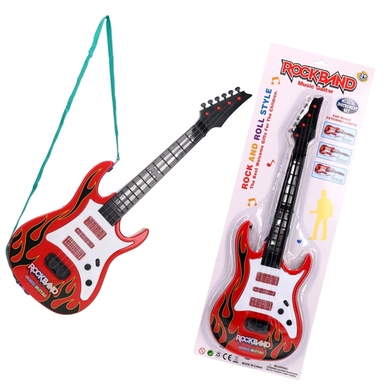 Elektryczna gitara ROCKowa instrument muzyczny dla dzieci 1
