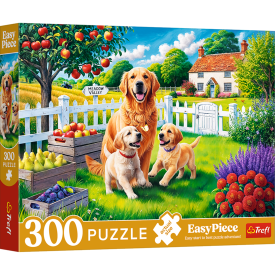 Puzzle 300 Pieski na wsi 1