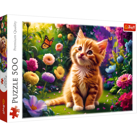 Puzzle 500 Uroczy Kotek 1