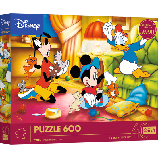 Puzzle 600 Myszka Miki i przyjaciele 1