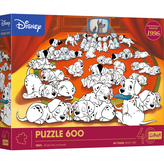 Puzzle 600 101 Dalmatyńczyków 1