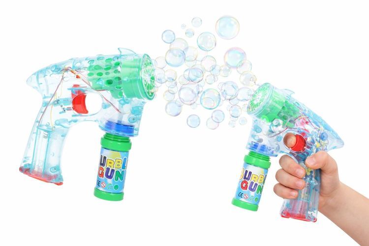 Pistolet na bańki mydlane - wyrzutnia baniek 1