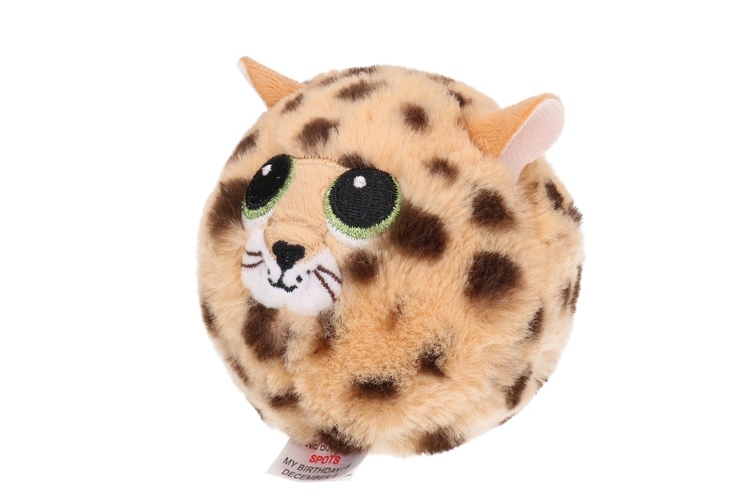 Piłka maskotka GOLD LEOPARD - BEANIE BOUNCERS 1