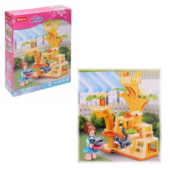 Klocki Sluban Girl's Dream KOCI PLAC ZABAW 1