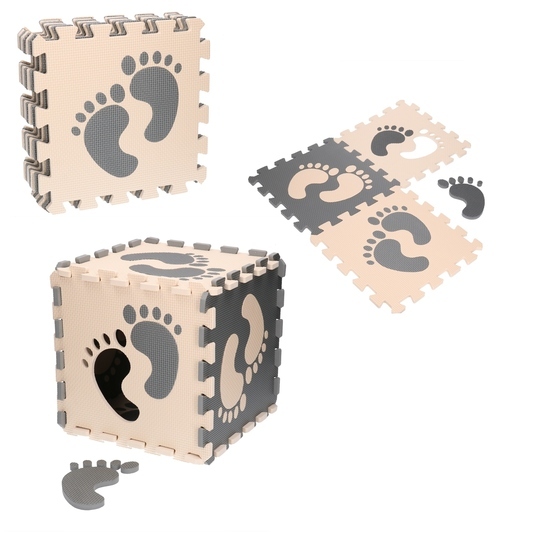 Mata piankowa STÓPKI puzzle piankowe 1