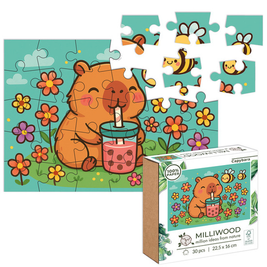 Puzzle 30 KAPIBARA Milliwood eko 1