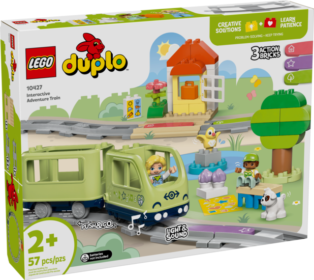 Klocki LEGO DUPLO Przygoda z interaktywnym pociągiem 1