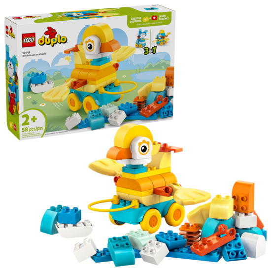 Klocki LEGO DUPLO Zwierzątka na kółkach 1