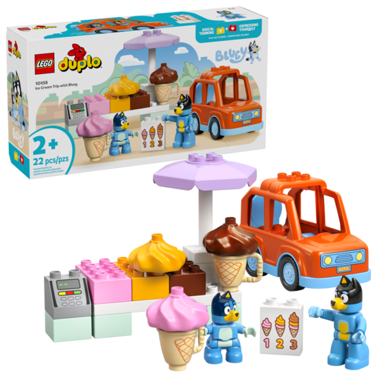 Klocki LEGO DUPLO Wyprawa po lody z Blue 1