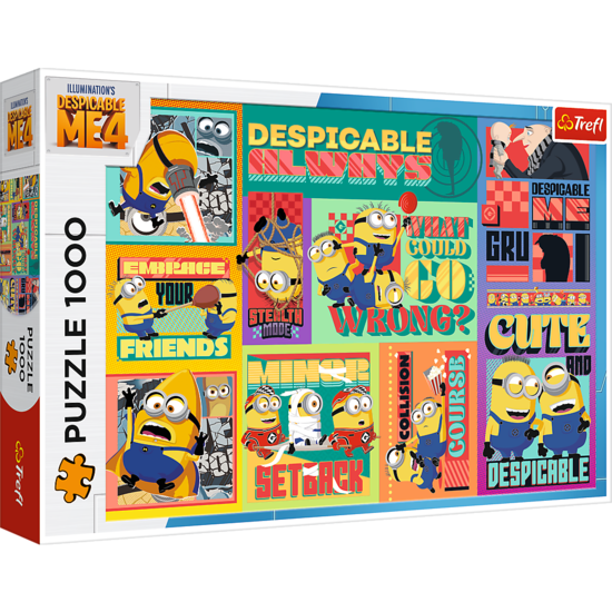 Puzzle 1000 Gru i Minionki: Pod przykrywką 1