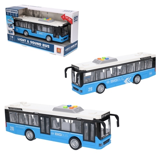 Miejski autobus z dźwiękiem i swiatłem 1
