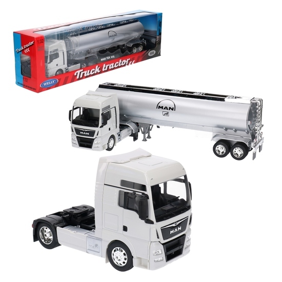Ciągnik siodłowy MAN TGX TIR model metalowy 1:32 WELLY 1