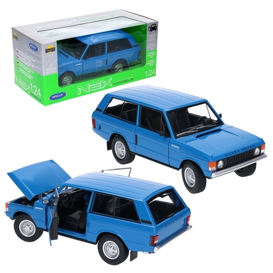 Auto LAND ROVER RANGE ROVER 1970 model metalowy WELLY 1:24 1
