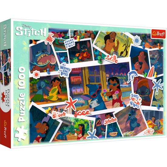 Puzzle 1000 Lilo i Stitch słodkie wspomniena 1