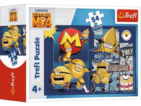 Puzzle 54 mini GRU i MINIONKI Jak ukraść księżyc 1