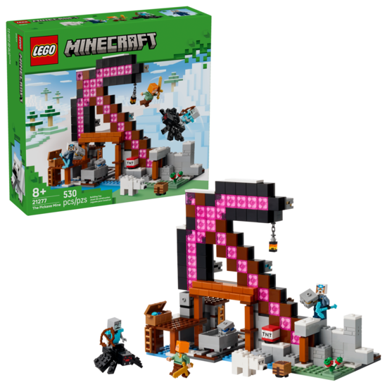 Klocki Lego Minecraft Kilofowa kopania 1